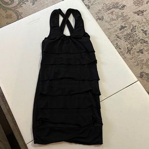 Miley Cyrus/MAX AZRIA black shirt. Size small